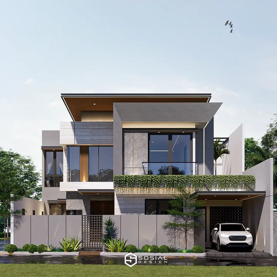 Desain Rumah Minimalis Modern Ibu Y – Bekasi