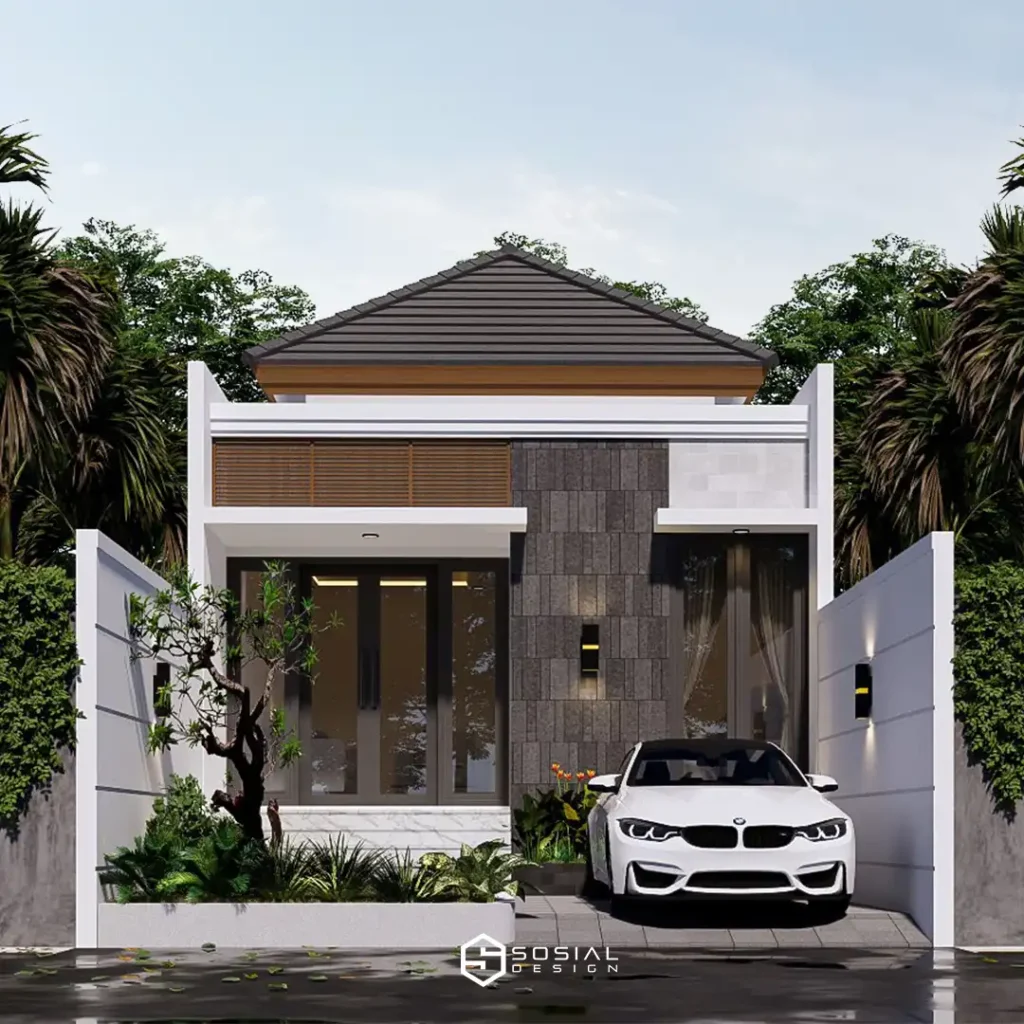 Desain Rumah Bali Modern