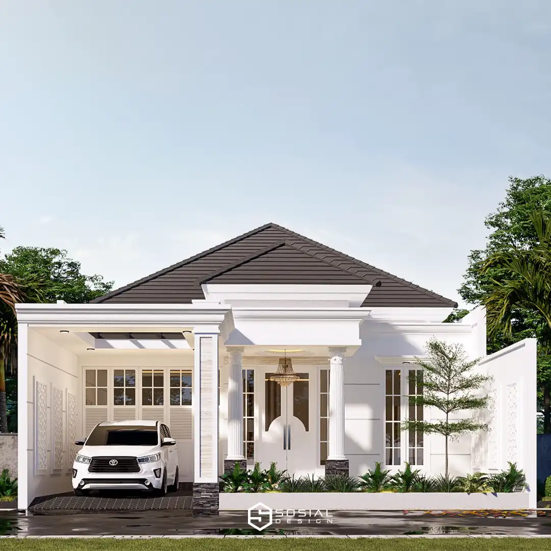 Desain Rumah Classic Bapak C – Madiun