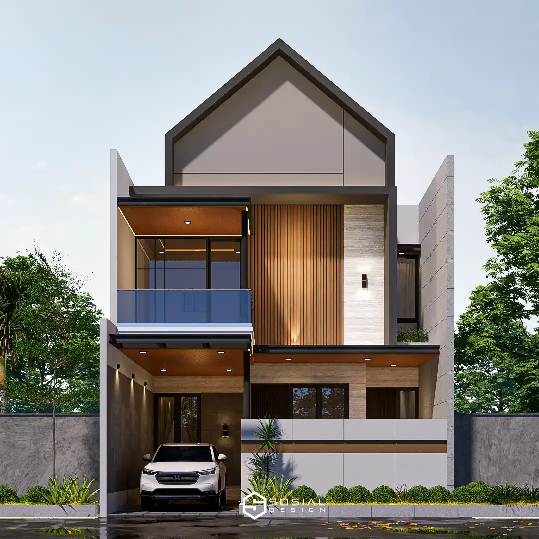 Rumah Scandinavian 1 Lantai Depok