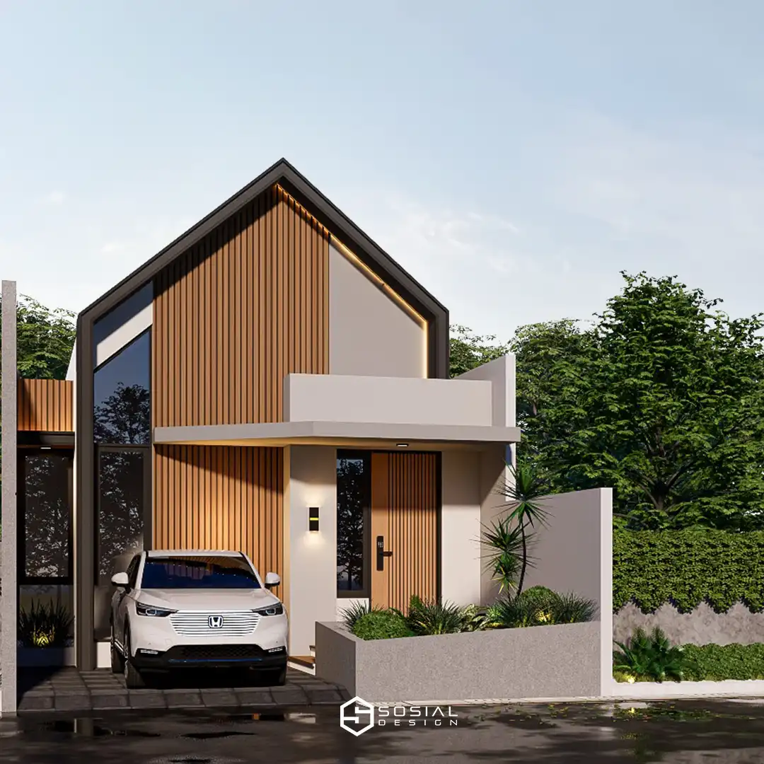 Rumah Scandinavian 1 Lantai