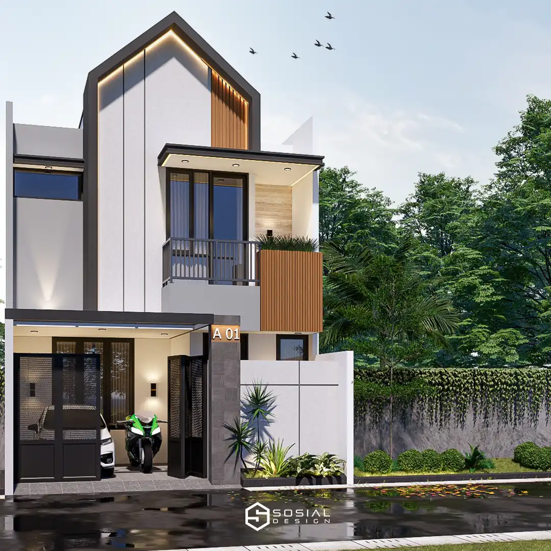 Rumah Scandinavian Sidoarjo