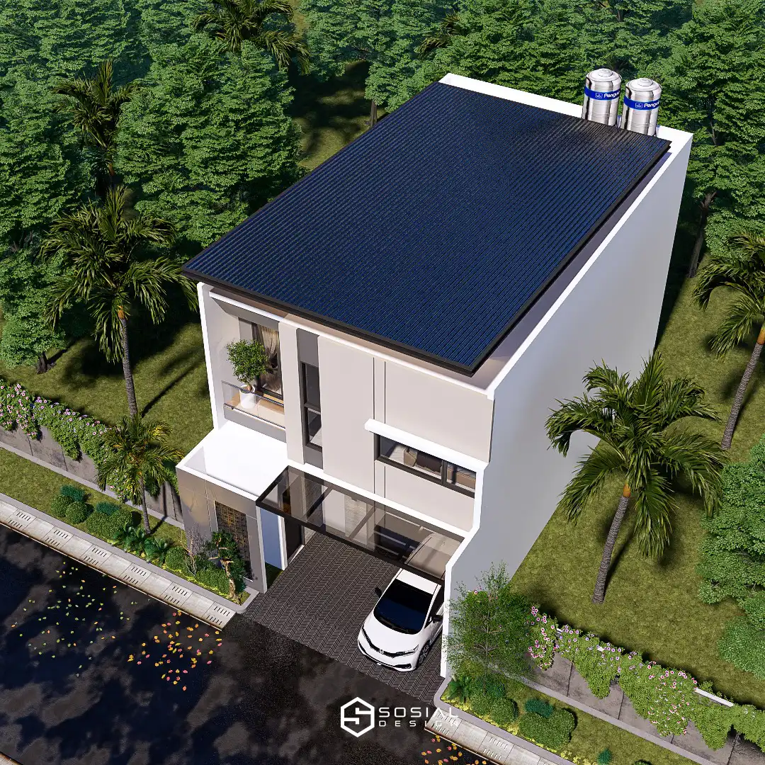 Desain Rumah Minimalis 2 Lantai