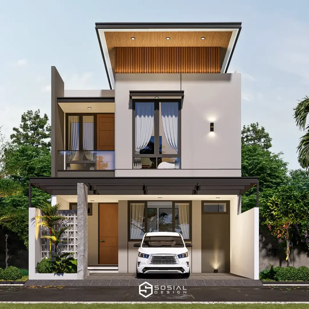 Rumah Minimalis Modern 2 Lantai
