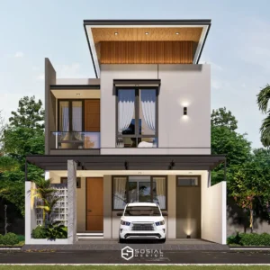 Rumah Minimalis Modern 2 Lantai