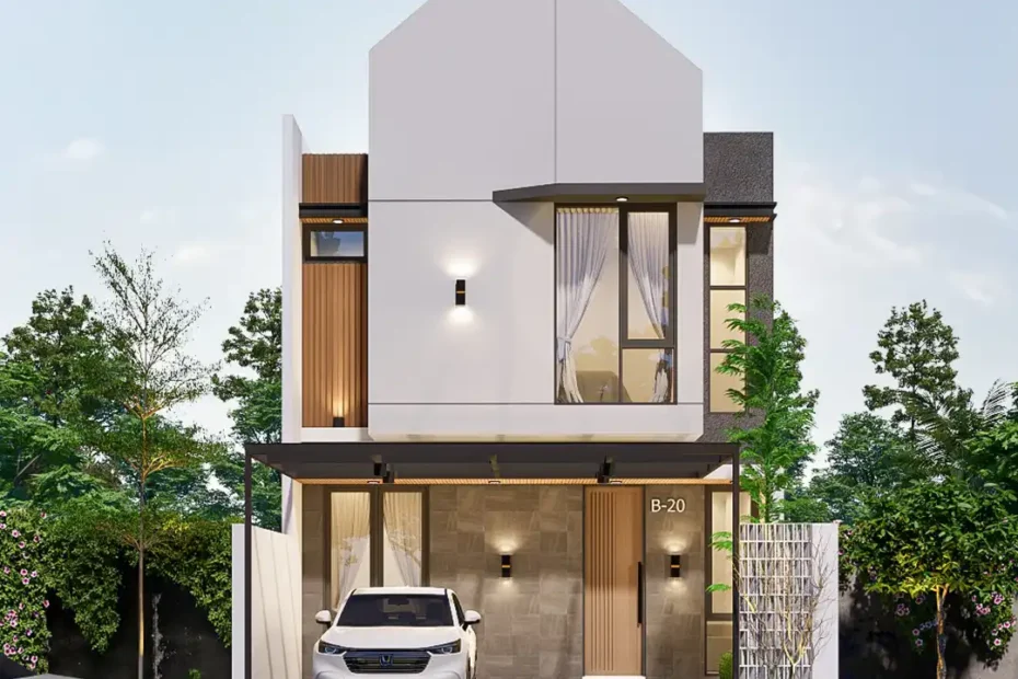 Jasa Desain Rumah Scandinavian 2 Lantai