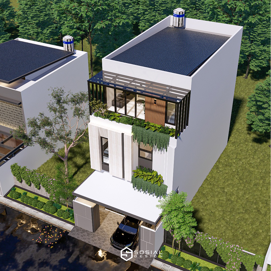 Rumah Minimalis Modern 3 Lantai