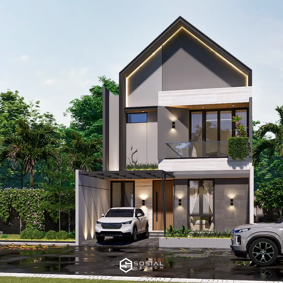 Desain Rumah Scandinavian Bekasi