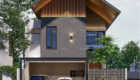 Desain Rumah Japandi Industrial 