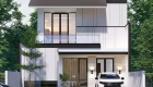 Desain Rumah Minimalis Mr. A Bandung
