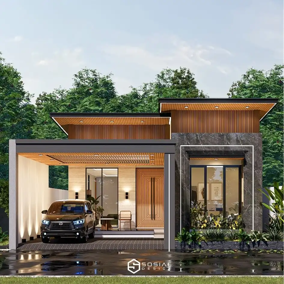 Desain Rumah Minimalis Modern Bapak O – Papua