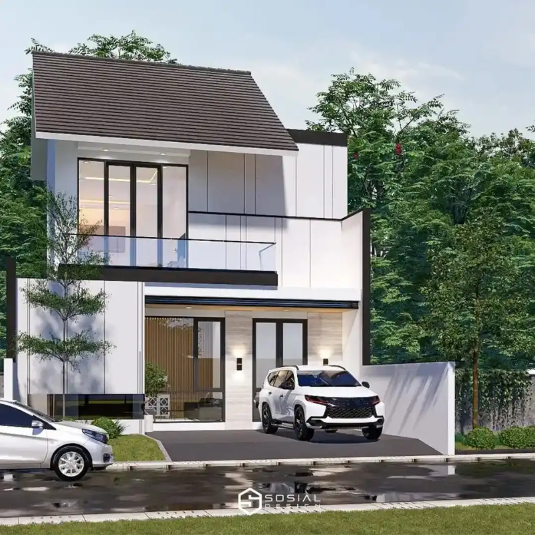 Desain Rumah Minimalis Mr. A Bandung