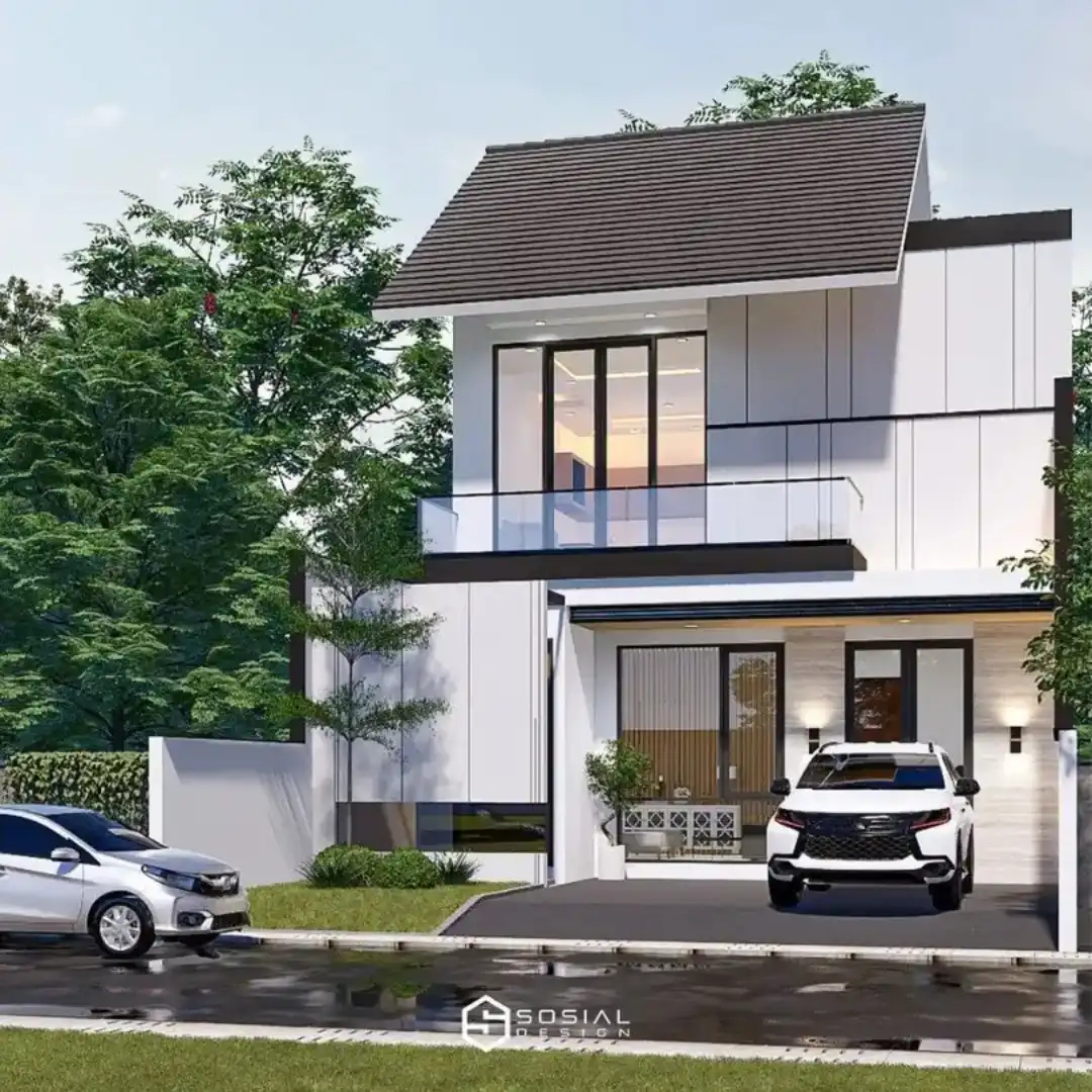 Desain Rumah Minimalis Mr. A Bandung