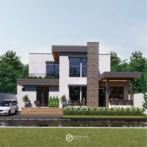 Desain Rumah Kontemporer