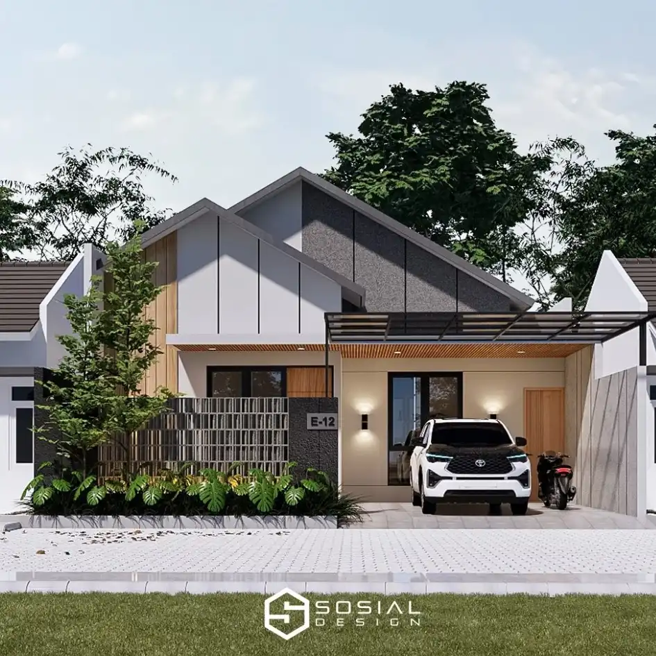 Desain Rumah Scandinavian Ibu Y – Bandung