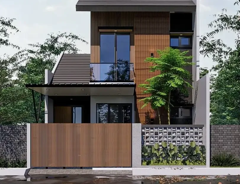 Desain Rumah Japandi 2 Lantai