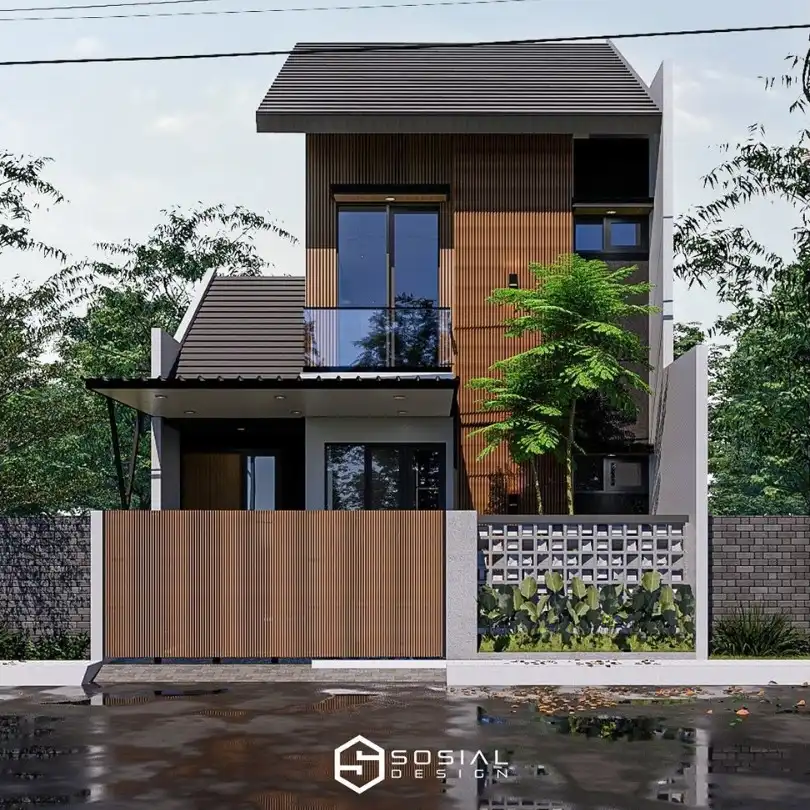 Desain Rumah Japandi Bapak M – Surabaya