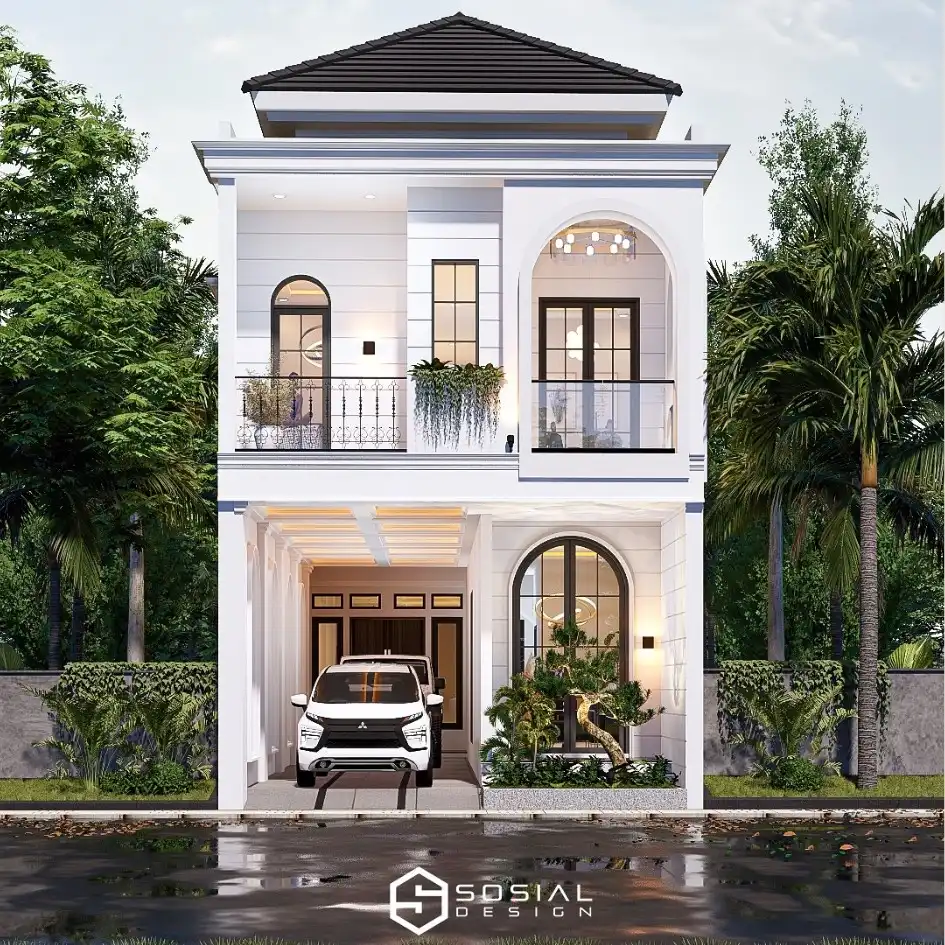 Desain Rumah Klasik Bapak E – Bekasi