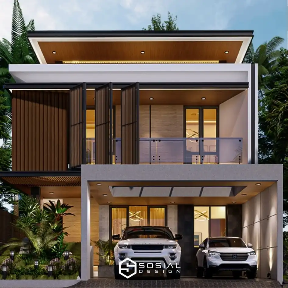 Desain Rumah Modern Bapak M – Purwakarta