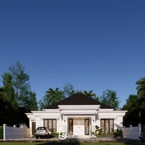 Desain Rumah Klasik 1 Lantai Jogja