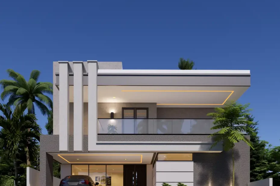 Desain Rumah Minimalis Modern 2 Lantai Tangerang Selatan
