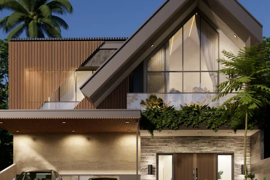 Desain Rumah Scandinavian 2 Lantai Bogor