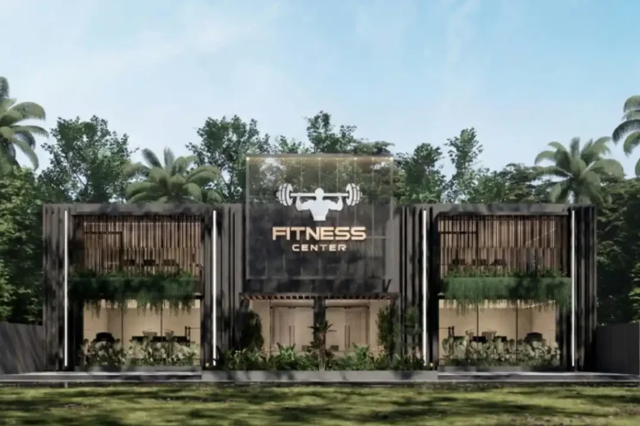 desain tempat fitness