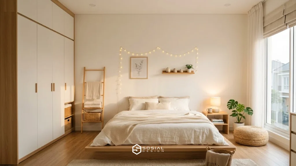 kamar aesthetic ala korea yang nyaman untuk keluarga