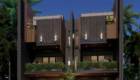 desain rumah kontemporer 3 lantai Purwakarta