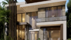 desain rumah modern kontemporer 2 lantai Jakarta Selatan
