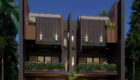 desain rumah kontemporer 3 lantai Purwakarta
