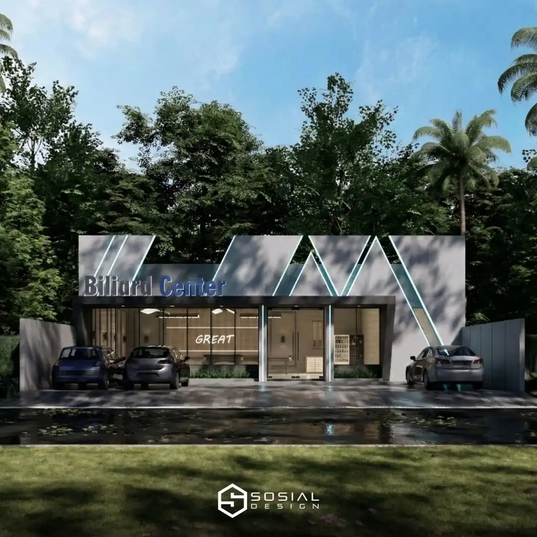 desain billiard center