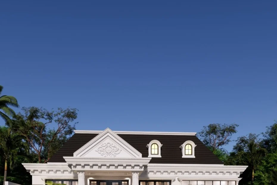 desain rumah klasik