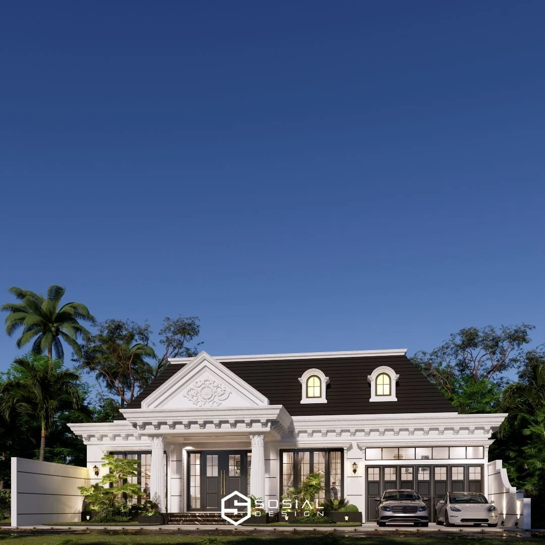 desain rumah klasik