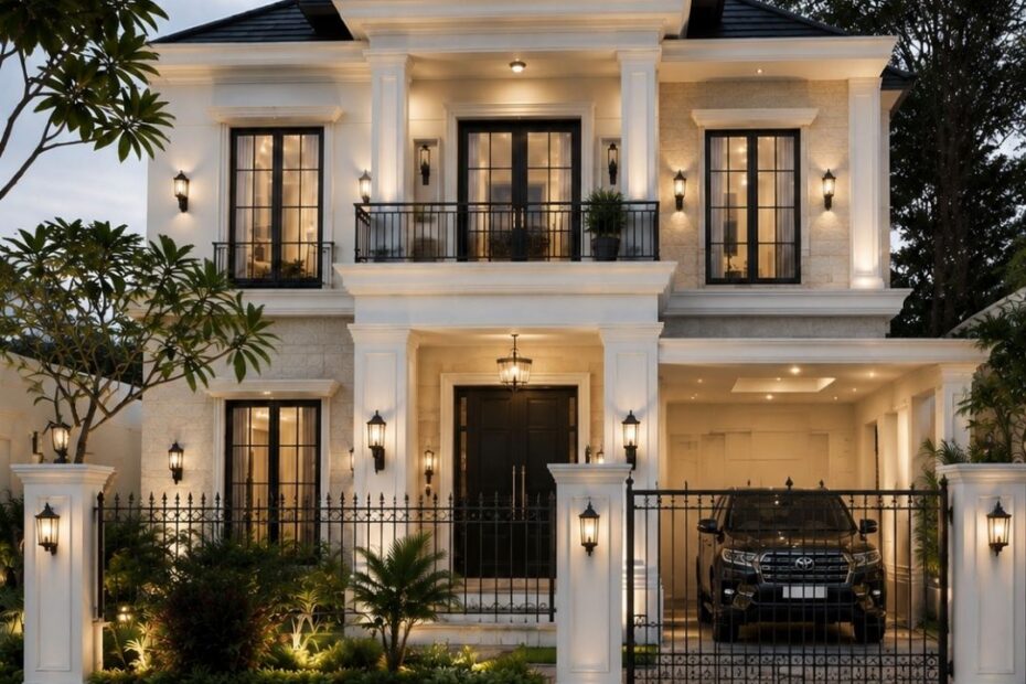 desain rumah klasik
