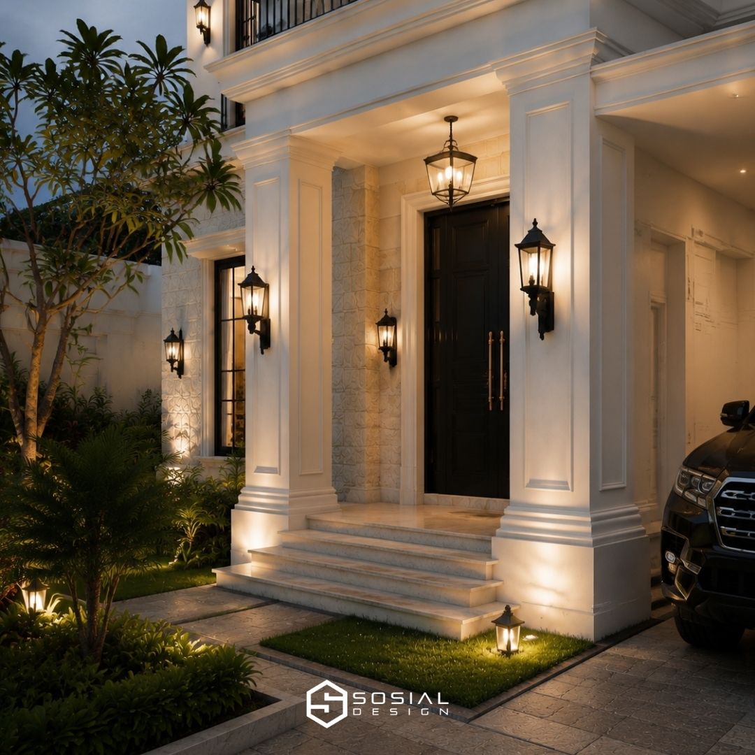 desain rumah klasik