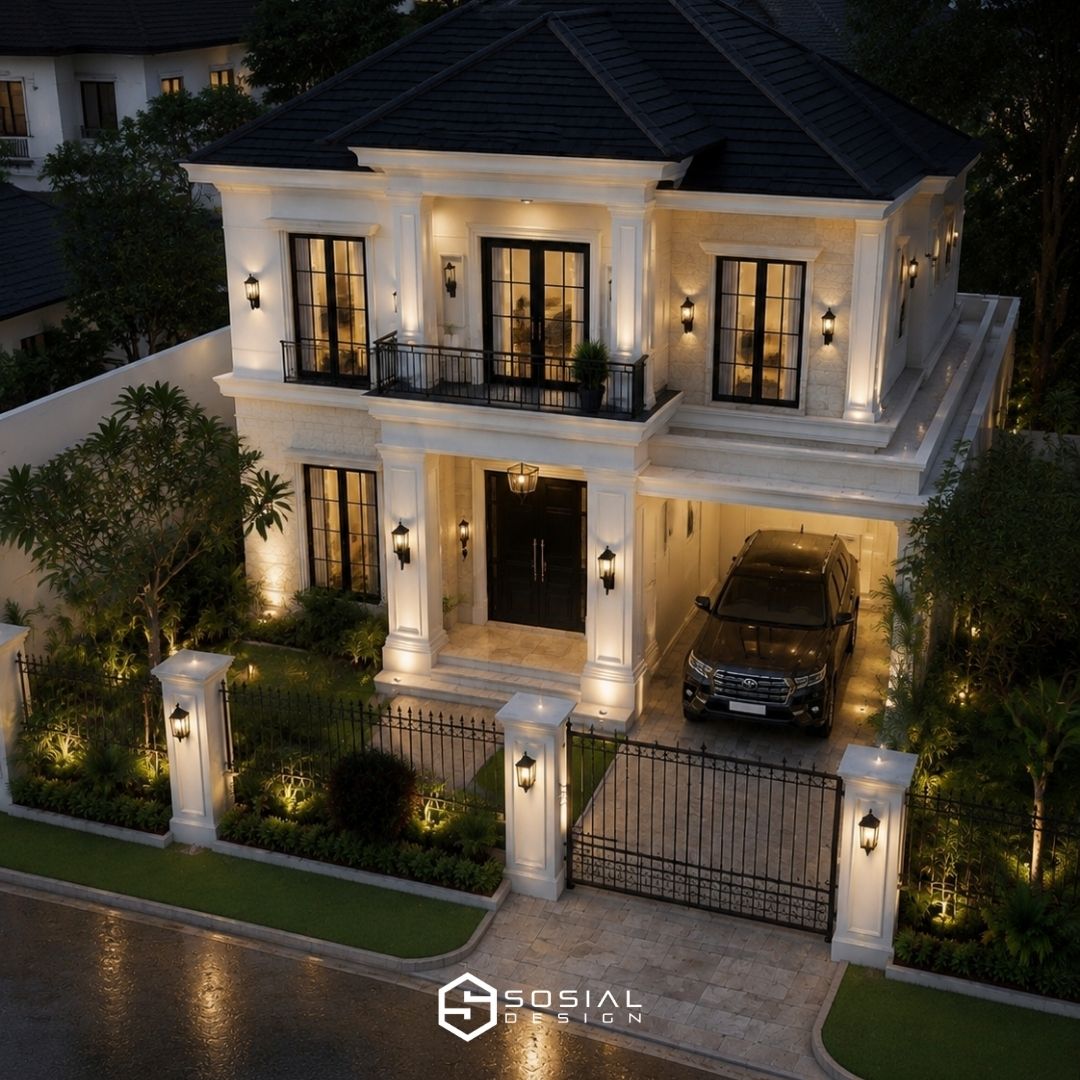 desain rumah klasik